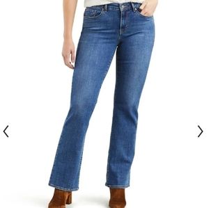 Levis Demi Curve Classic Boot Cut Sz 27  Women's Mid Rise, Marine